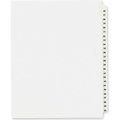 Avery Dennison Avery Side Tab Legal Exhibit Index Divider, 26 to 50, 8.5"x11", 1 Tab/25 Sets, White/White 1331